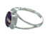 Southwestern Genuine Sterling Silver Magenta Turquoise And Opal Ring Size 5-1/4 QX68357